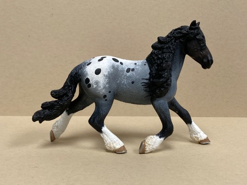 Custom schleich friesian - custom,