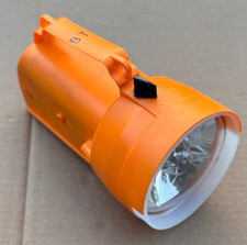 Vintage BT Nitech 6V Lantern Torch  Xcell Orange British Telecom