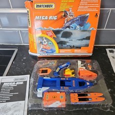 Vintage 1997 Matchbox Mega Rig rescue 