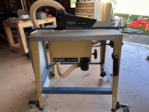 Table saw scheppach tku - tku, 4000