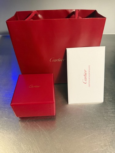 Cartier authentic bag box - cartier, bag,