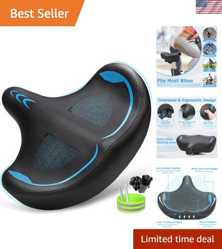 Oversized bike seat - seat, for