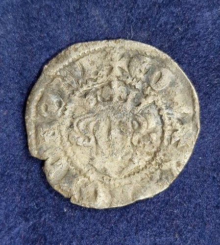 Edward hammered silver penny - i,