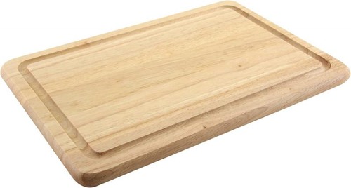 Solid hevea wood chopping - solid,