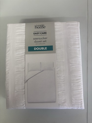 White polycotton bedding set - polycotton,