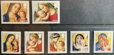 GB 2013 Christmas Stamp set SELF-ADHESIVE STAMPS MNH FREE POST  