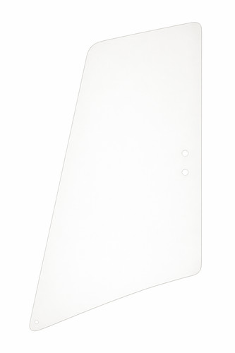 Upper sliding cab door glass - cab,