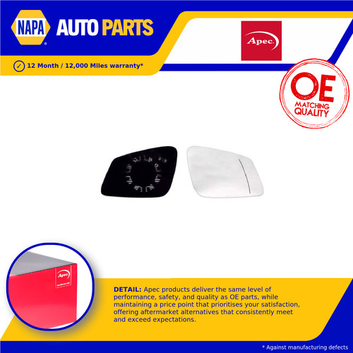 Mirror glass fits bmw - mirror,