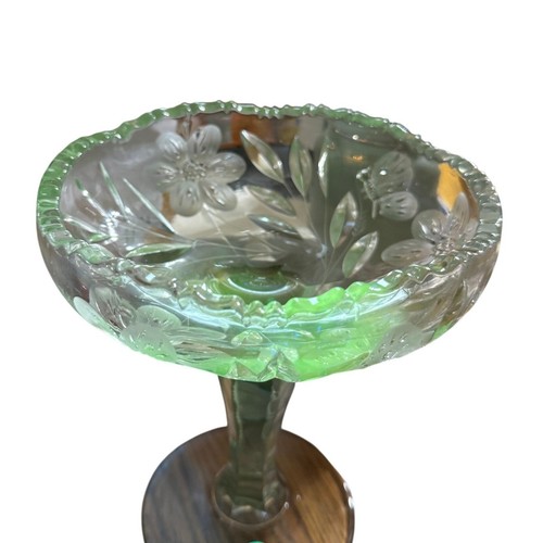 Antique glowing glass - glowing, large