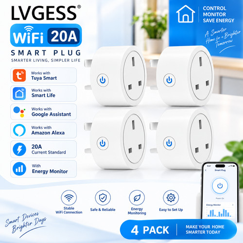 Tuya smart plug wifi socket - smart,