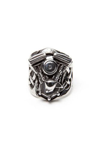 Raised celtic twin engine - v-twin,