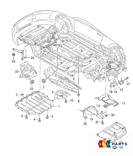 New genuine audi mk2 - new, 8j