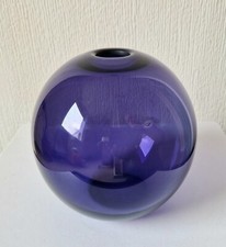 Vintage Purple Loco Art Glass