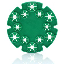 Bamboo Wigwam Support Garden Grips Caps Plant Bean Cane Flowers Fruit Garden New