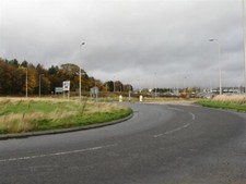 Photo 6x4 Roundabout leading