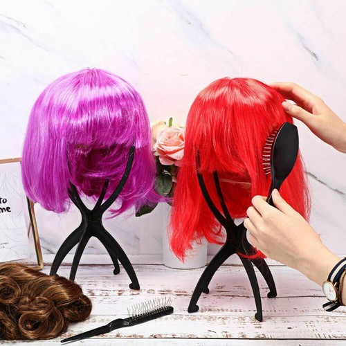 Wig display stand - wig,