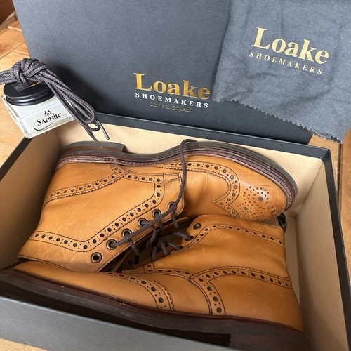Loake bedale tan brogue - bedale,
