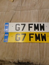 CHERISHED CAR NUMBER PLATE