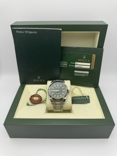 Full set rolex milgauss 40mm - milgauss,