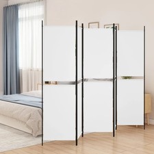 5-Panel Room Divider White