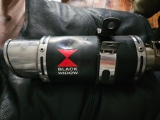 MT07 Black Widow Exhaust 51mm