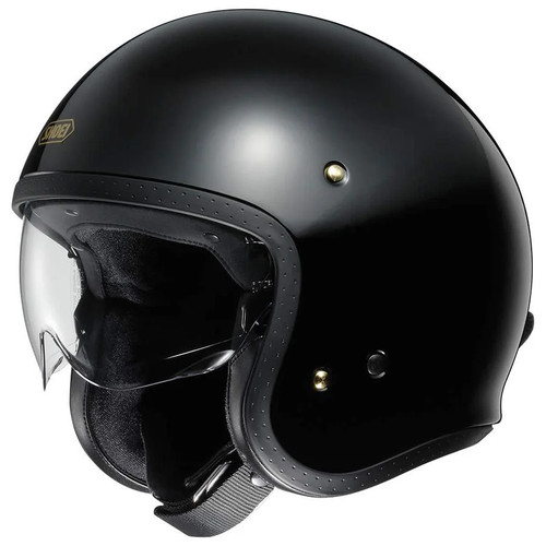 Shoei black motorcycle - shoei, jo