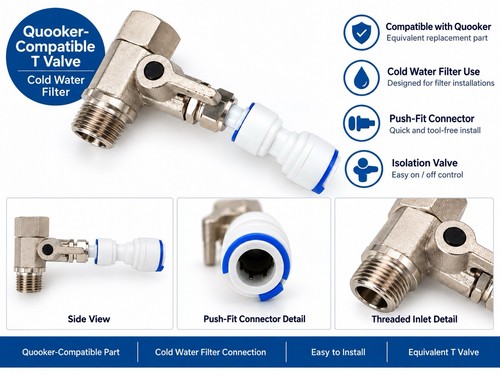 New quooker compatible - quooker, t-valve