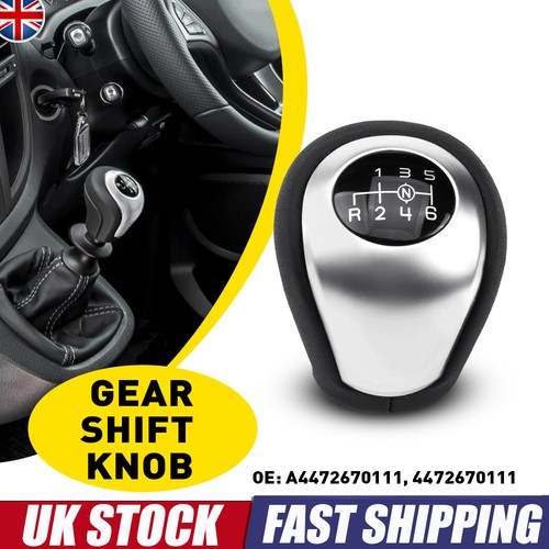 Leather gear shift lever knob - leather,