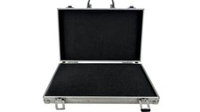 Aluminium Laptop Briefcase Padded Foam Interior Silver Secure Storage