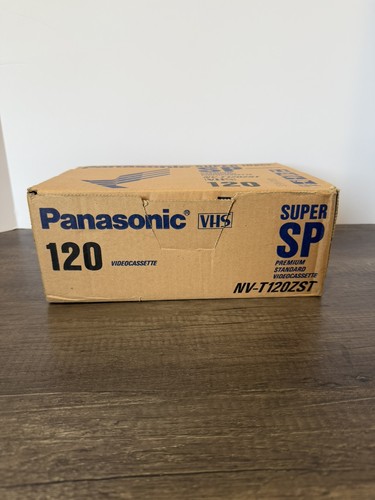 Panasonic 120 blank vhs - vhs, tape