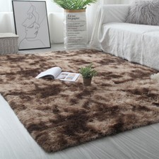 Soft Fluffy Rugs Shaggy Rug Faux Fur Carpet Mat Living Room Floor Bedroom Door