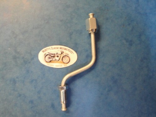 Triumph front brake pipe - front,