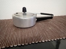 INDIAPRESS - INDIAN ALUMINIUM PRESSURE COOKER - 2ltrs - WITH WEIGHT