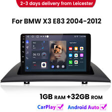 For BMW X3 E83 2004-2012 Carplay Car Radio Stereo Android 13 GPS SAT NAV BT DAB+