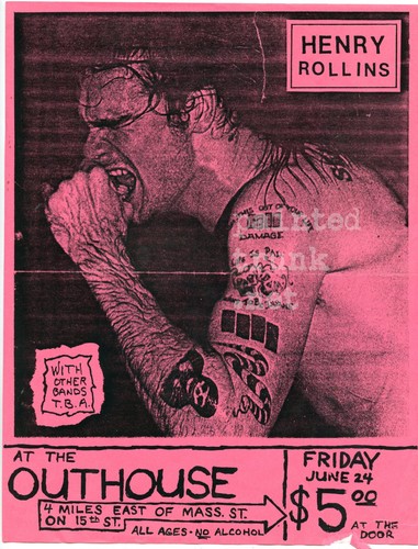 Original henry rollins 1980s - henry,