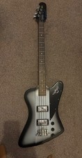 Customshop Epiphone thunderbird IV Silverburst bass guitar electric