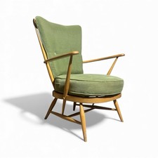 ERCOL BLONDE ARMCHAIR WINDSOR