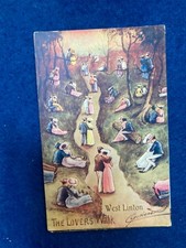 WEST LINTON PEEBLESHIRE  VINTAGE POSTCARD =  ''