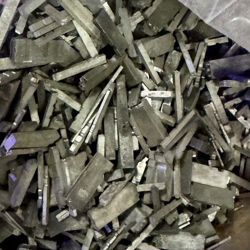 Lot vintage metal type lead - lot,