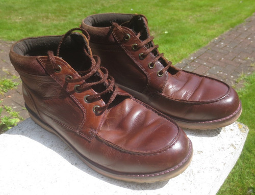 Men mantaray leather boots - leather,