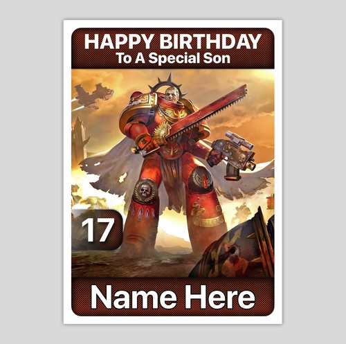 Warhammer 40k personalised - warhammer,