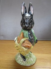 Beswick LITTLE BLACK  RABBIT on a  Bp3b  Only issued 1974 -85 Perfect 
