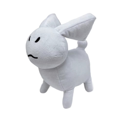 New 25cm gubby plush white - new,