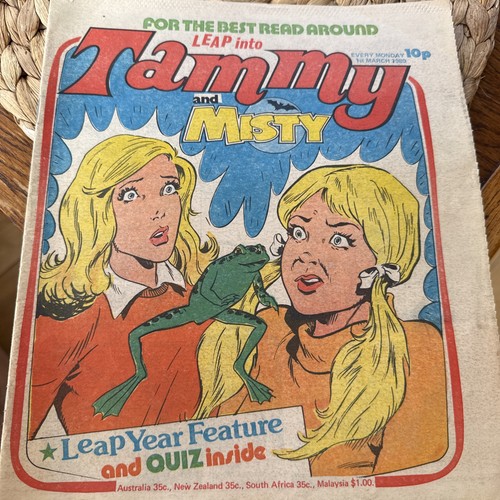 Tammy and misty comic - misty,