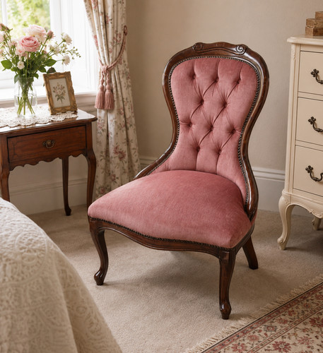 Victorian style nursing chair - victorian,