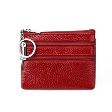 Women Key Ring Leather Mini