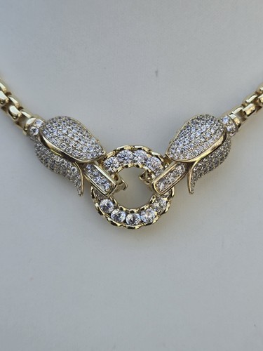 Gold plated tulip chocker - plated,