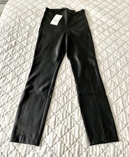 Zara Black Faux Leather