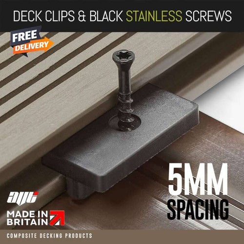 Composite decking clips hidden - composite,