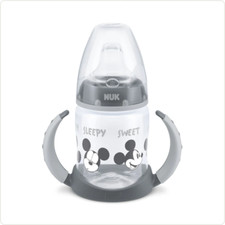 NUK First Choice Disney Learner Temperature Control Bottle Grey